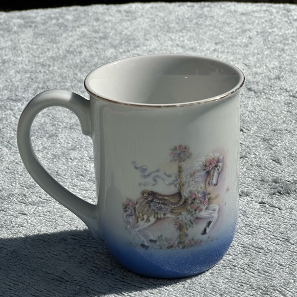 Otagiri Carousel Horse Porcelain Cup Design by Kim Stenbo - Picture 4 of 7